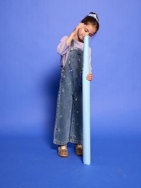 Salopette fille bleu jean - vertbaudet enfant 