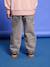 Cargojeans voor jongens denimgrijs+ongewassen denim - vertbaudet enfant 