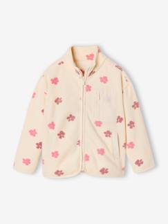 -Fleece vest met rits voor meisjes