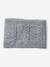 Ensemble bébé bonnet, snood et moufles gris chiné - vertbaudet enfant 