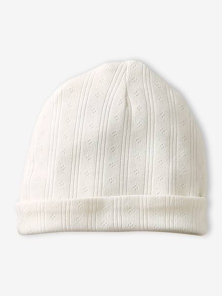 Set van 2 babymutsjes van katoen lichtroze - vertbaudet enfant 