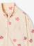 Fleece vest met rits voor meisjes vanille - vertbaudet enfant 