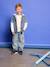 Hemd met gelaagd effect en sweater met capuchon voor jongens double stone - vertbaudet enfant 