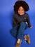 Jean tregging fille large bleu clair+bleu foncé+bleu moyen+denim gris - vertbaudet enfant 