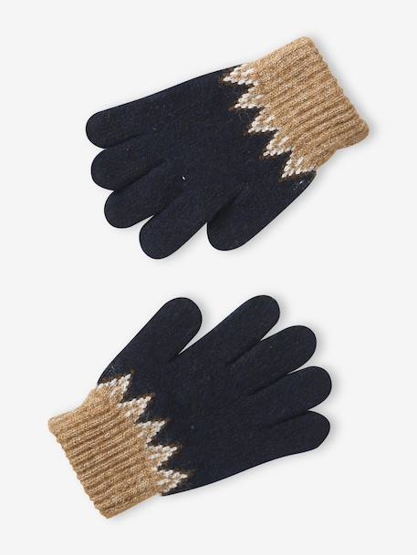 Jongensset muts, colsjaal en handschoenen mokka - vertbaudet enfant 