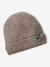 Ensemble bonnet, snood et gants taupe - vertbaudet enfant 