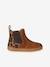 Leren meisjeslaarzen beige+brons+bruin+groen+kameel+marineblauw+oudroze - vertbaudet enfant 