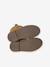 Leren meisjesboots met rits bruin - vertbaudet enfant 