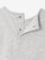 T-shirt manches longues bébé garçon beige chiné+gris chiné - vertbaudet enfant 