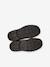 Boots fille en cuir à élastiques beige - vertbaudet enfant 