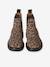 Leren meisjesboots met elastiek beige - vertbaudet enfant 