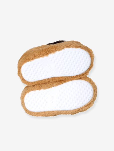 Chaussons enfant fille fourrés marron - vertbaudet enfant 