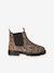 Leren meisjesboots met elastiek beige - vertbaudet enfant 
