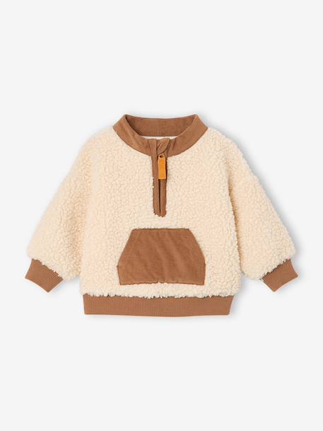 Babyset sweater en broek cacao - vertbaudet enfant 