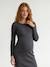 Robe de grossesse et allaitement anthracite - vertbaudet enfant 