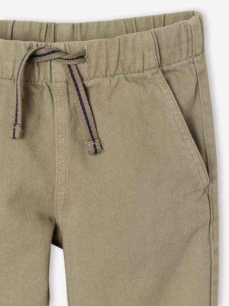 Pantalon garçon  fluide facile à enfiler garçon beige+bleu moyen+bleu nuit+terracotta+vert sauge - vertbaudet enfant 