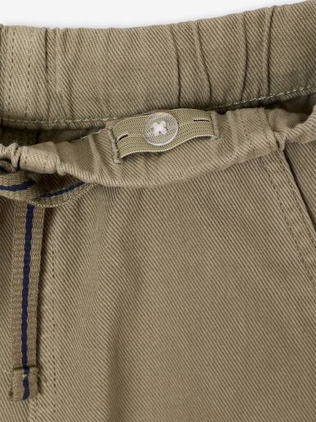 Pantalon garçon  fluide facile à enfiler garçon beige+bleu moyen+bleu nuit+terracotta+vert sauge - vertbaudet enfant 