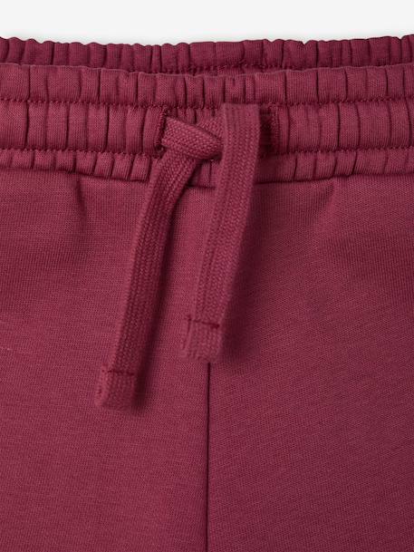 Sweatshirt en joggingbroek meisje pruim - vertbaudet enfant 