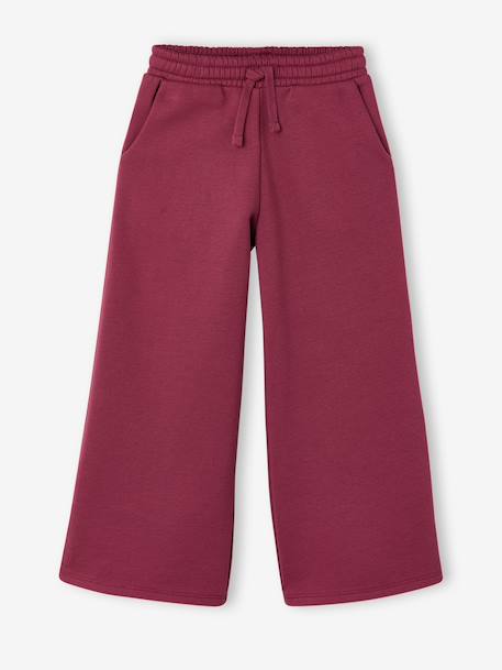 Sweatshirt en joggingbroek meisje pruim - vertbaudet enfant 