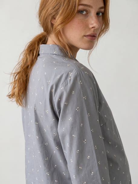 Pyjama grossesse et allaitement vert sauge - vertbaudet enfant 