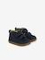 Baskets Bouba Scroll Easy marine+marron - vertbaudet enfant 
