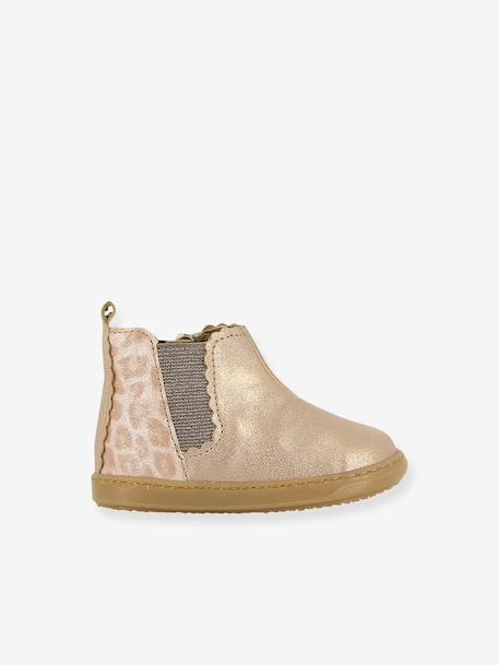 Boots Bledy rose doré - vertbaudet enfant 