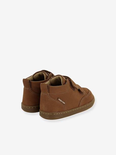 Baskets Bouba Scroll Easy marine+marron - vertbaudet enfant 