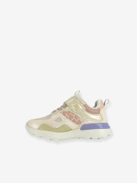 Joggy SHP sneakers met klittenband blauw+paars+zilver - vertbaudet enfant 