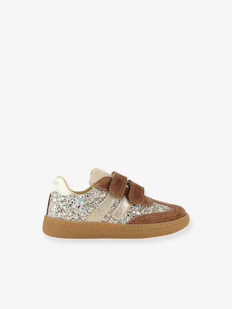 Baskets Yuzu Lo Scratch camel+marine - vertbaudet enfant 