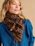 Foulard léopard carré beige - vertbaudet enfant 