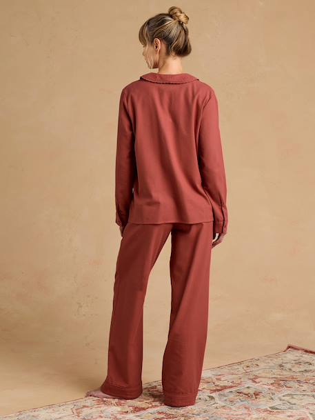 Pyjama de grossesse 2 pièces terracotta - vertbaudet enfant 