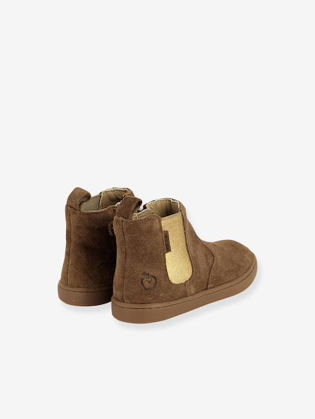 Chelsea boots Play SHOO POM bruin - vertbaudet enfant 