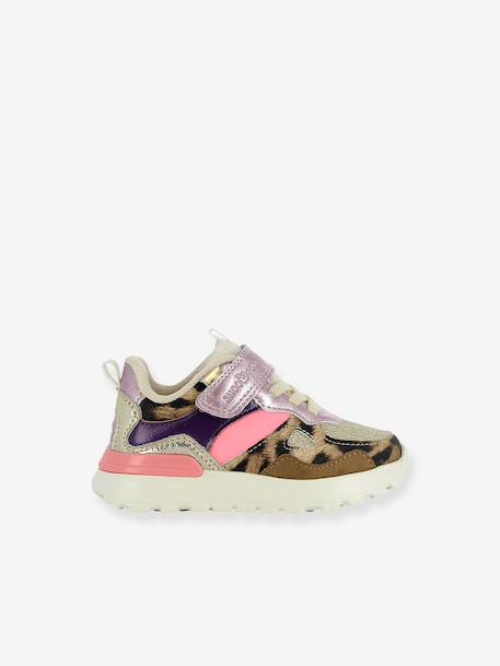 Joggy SHP sneakers met klittenband blauw+paars+zilver - vertbaudet enfant 