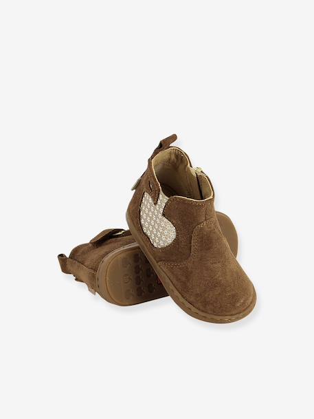 Boots Bouba Apple marron - vertbaudet enfant 