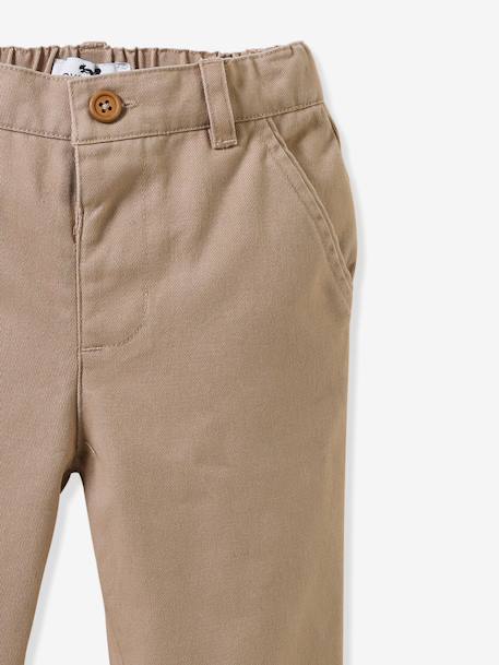 Twill broek CYRILLUS bruin - vertbaudet enfant 