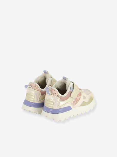 Baskets Joggy scratch argenté+bleu+violet - vertbaudet enfant 