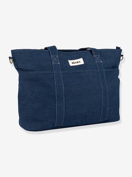 Sac Madrid tote bag beige imprimé+bleu jean+marron imprimé+ocre - vertbaudet enfant 