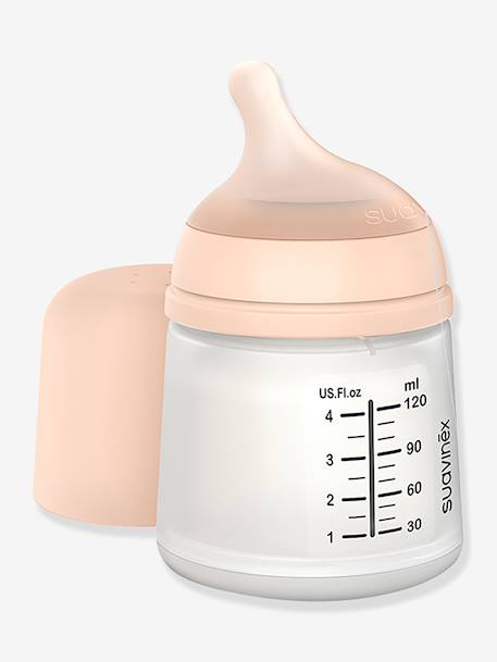 Biberon anti-colique 120 ml rose - vertbaudet enfant 