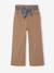 Pantalon large fille camel+rose poudré - vertbaudet enfant 