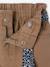 Pantalon large fille camel+rose poudré - vertbaudet enfant 