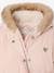Parka + fijn donsjack baby 3-in-1 olijf+oudroze+roze (poederkleur) - vertbaudet enfant 