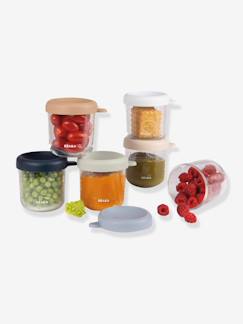 Verzorging-Doos met 6 inmaakpotten 250 ml BEABA