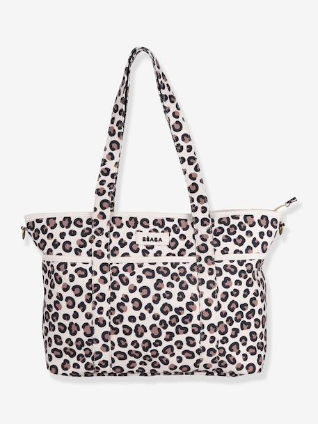 Madrid tote bag beige, bedrukt+bruin, bedrukt+jeansblauw+okergeel - vertbaudet enfant 