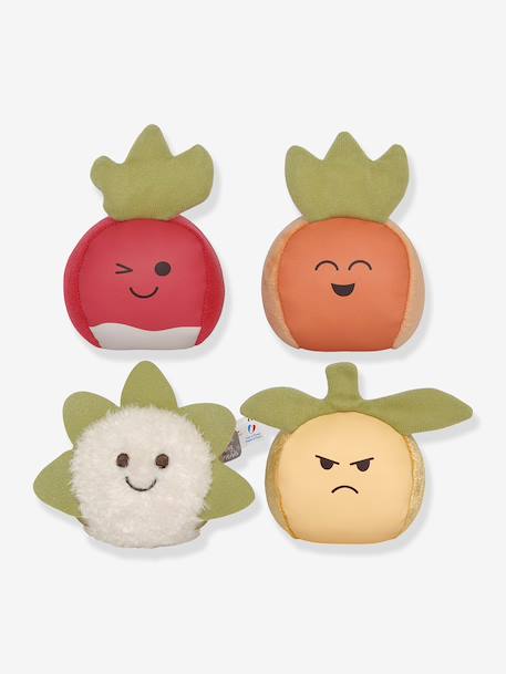 De Dooballs - Set van 4 zachte ballen - BABYTOLOVE groen+meerkleurig+MEERKLEURIG - vertbaudet enfant 
