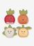 De Dooballs - Set van 4 zachte ballen - BABYTOLOVE groen+meerkleurig+MEERKLEURIG - vertbaudet enfant 