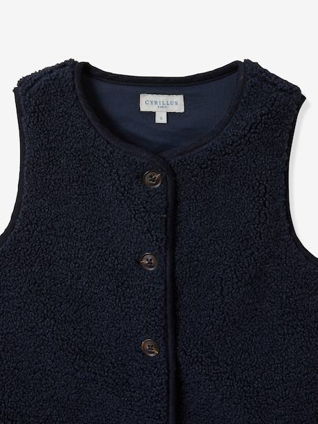 Veste sherpa marine - vertbaudet enfant 