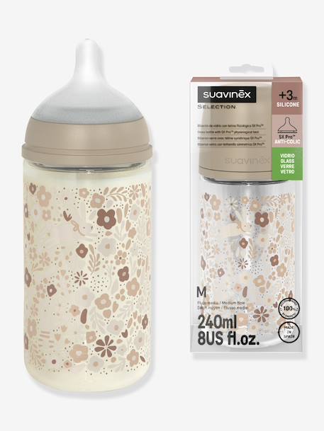 Biberon 240 ml Wonderland rose+vert - vertbaudet enfant 