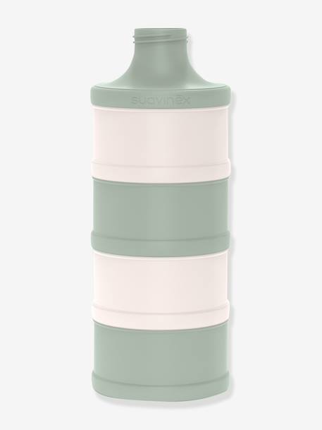 Doseur de lait 4 compartiments rose+vert - vertbaudet enfant 