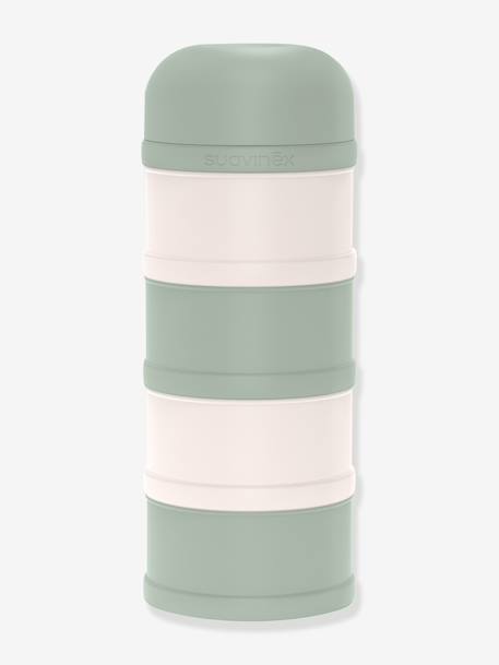 Doseur de lait 4 compartiments rose+vert - vertbaudet enfant 