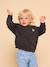 Babysweater met luipaardprint capsulecollectie moeder-dochter ENVIE DE FRAISE beige+donkergrijs - vertbaudet enfant 